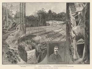Mijnbouwactiviteiten in Pahang, op het Maleisisch Schiereiland
